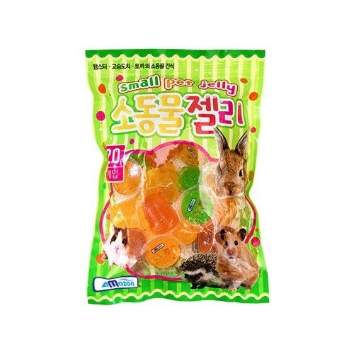 아마존 소동물 젤리 3가지맛 20개입 토끼 햄스터 다람쥐 고슴도치 간식 먹이