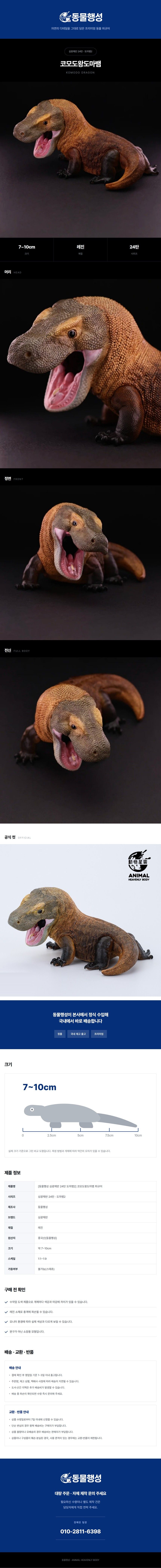 [동물행성 심광체반 24탄 도마뱀2] 코모도왕도마뱀 피규어.jpg